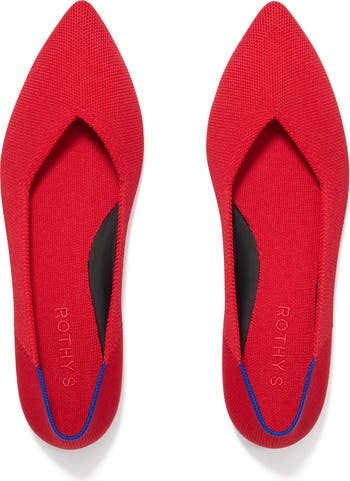 Rothy's（ロージーズ）- The Point II ポイント 2 The Point II in Dragon Fruit | Women's Flats | Rothy's