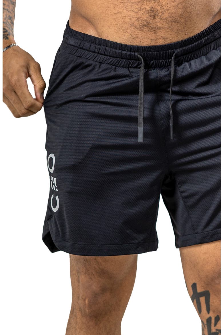 Performance Athletic Mesh Shorts, Alternate, color, BLACK