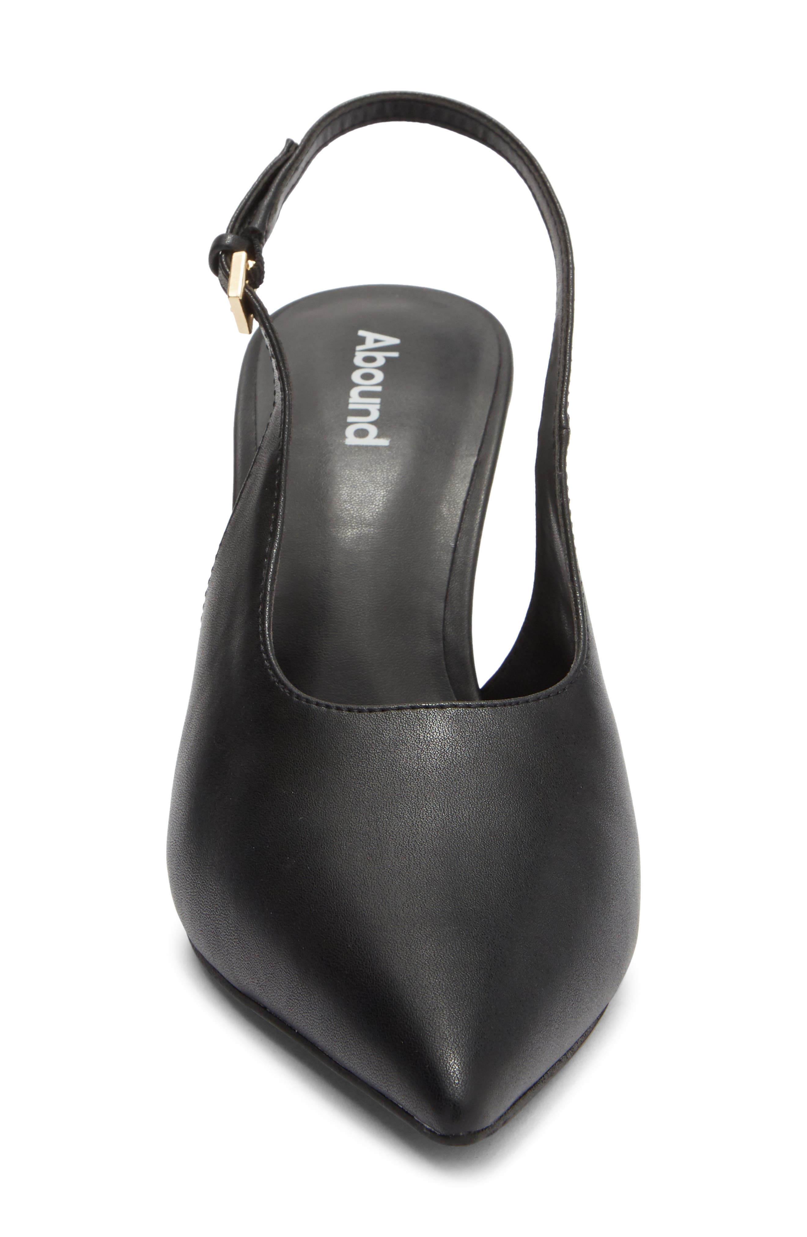 Abound Carmella Slingback Pump, Alternate, color, Black