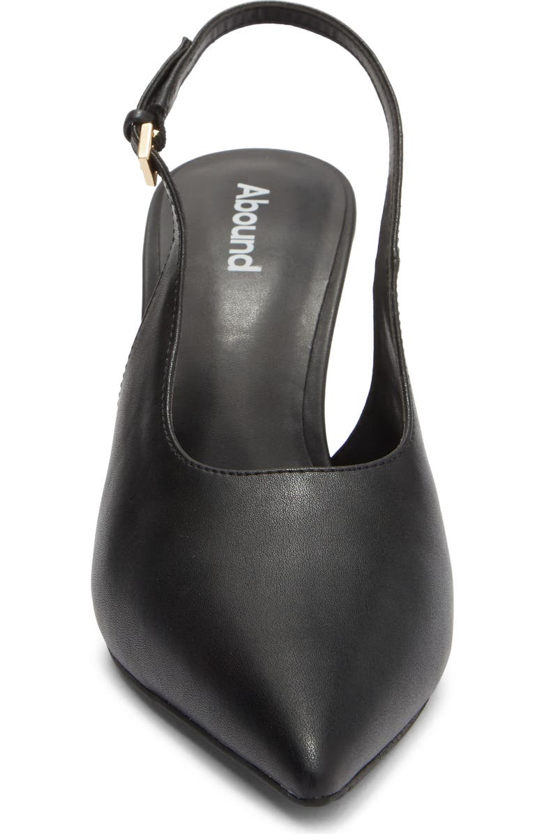 Abound Carmella Slingback Pump, Alternate, color, Black