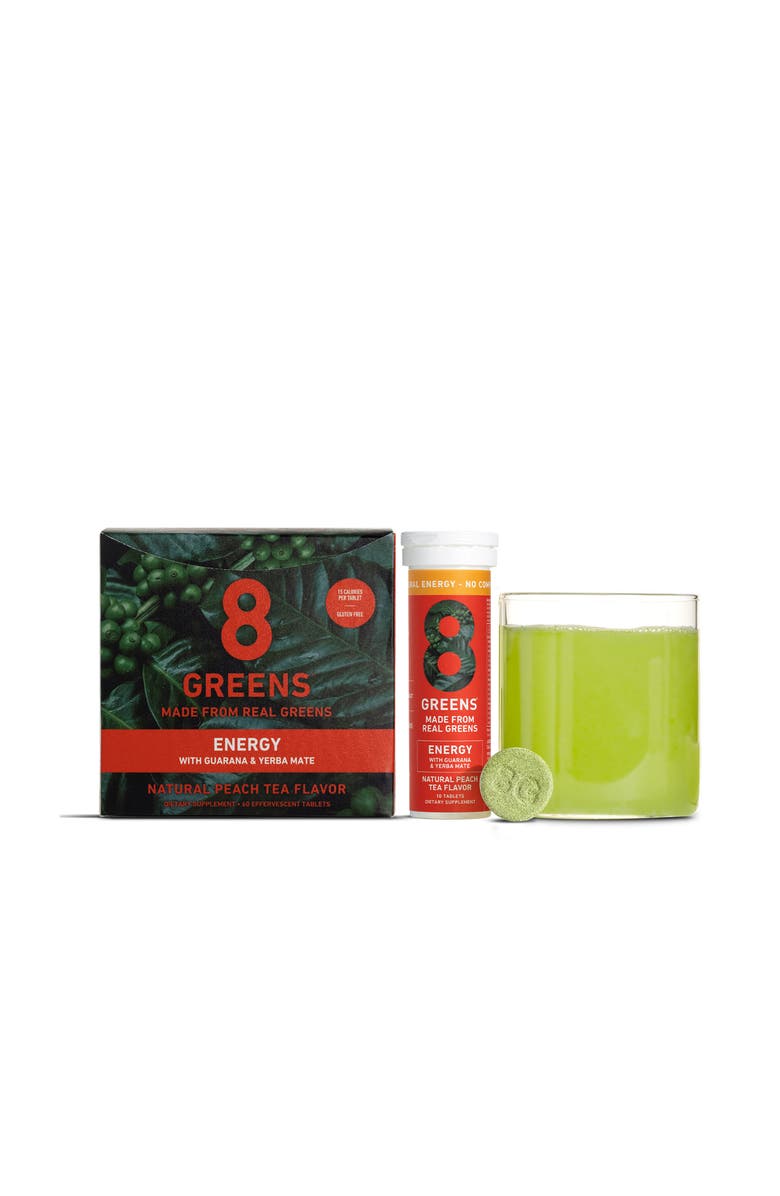 8Greens Energy Effervescent 6-Pack Tablets, Main, color,