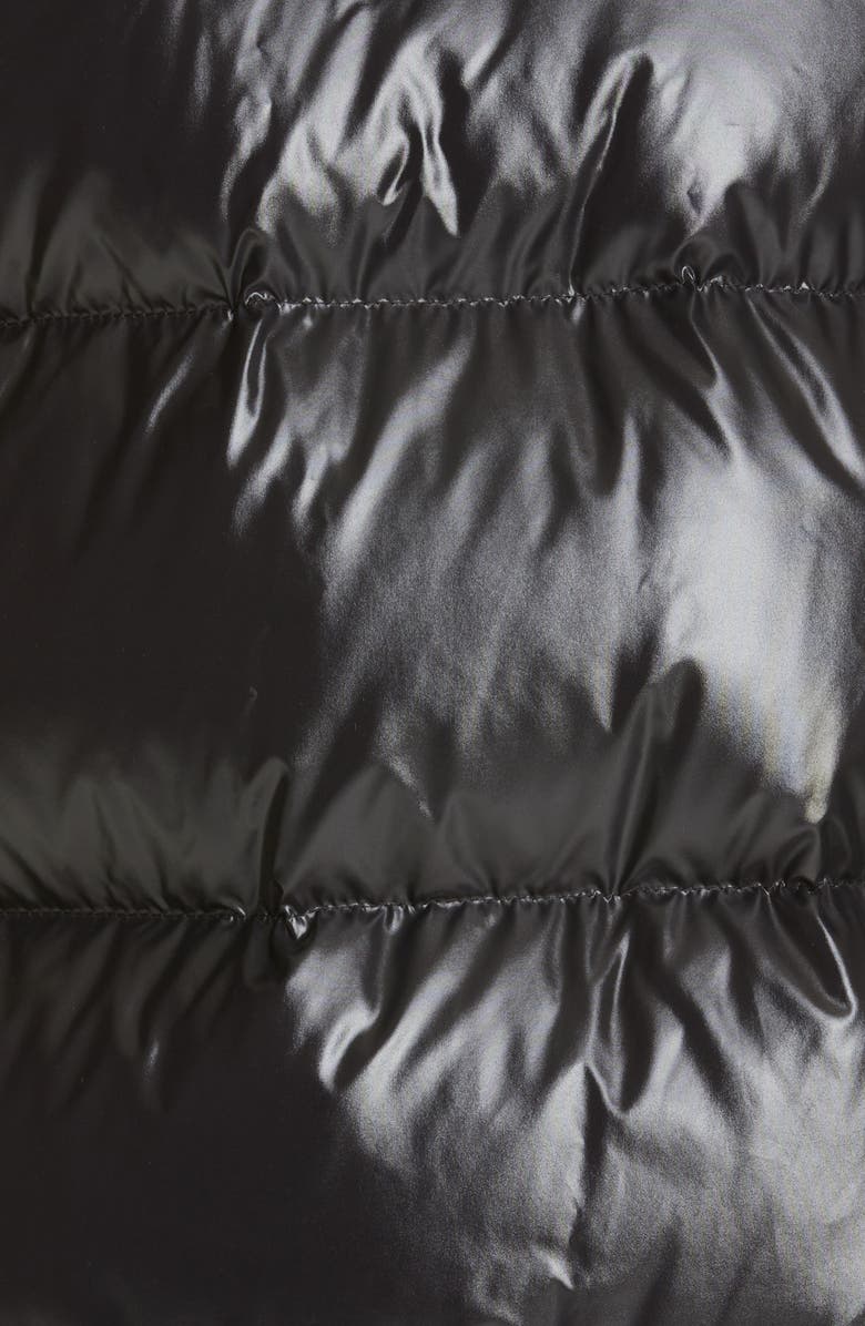 Moncler Laiche Quilted Hooded 750 Fill Power Down Jacket with Removable Faux Fur Trim, Alternate, color, 