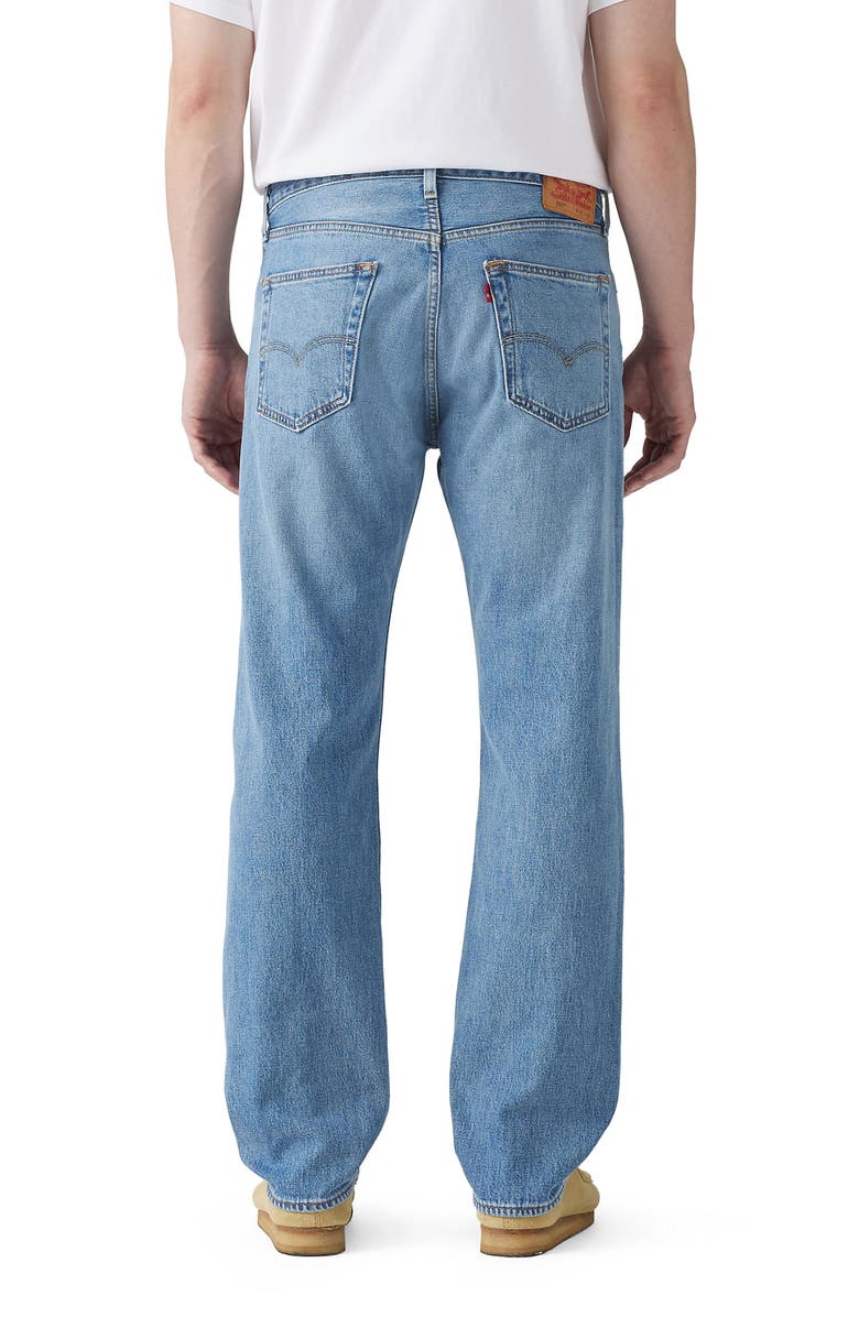 Levi's<sup>®</sup> 501<sup>®</sup> Original Straight Leg Jeans, Alternate, color, Forgot Your Stretch
