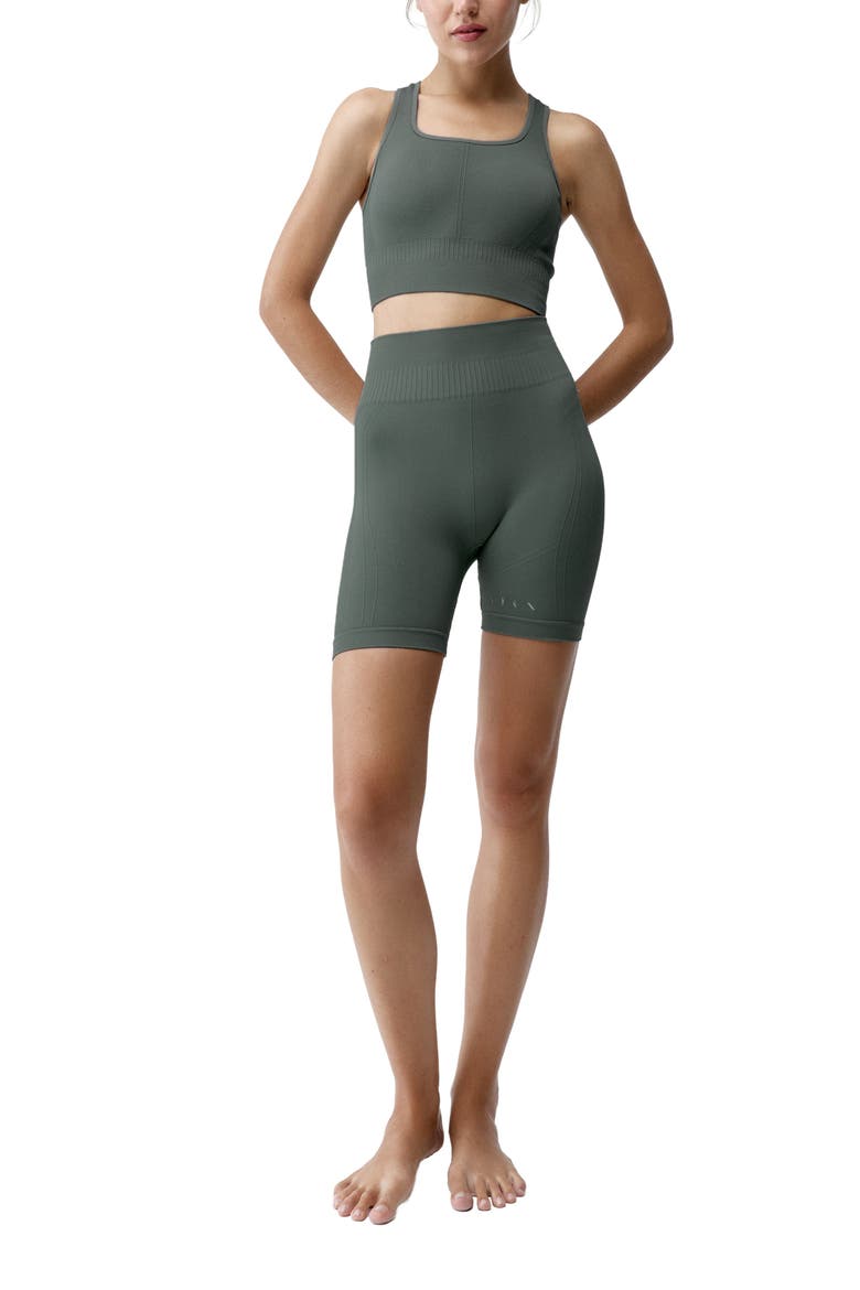 Eris Seamless Sports Short, Alternate, color, Tea