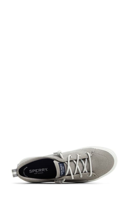 Sperry Top-sider® Cove Lace-to-toe Sneaker In Gray