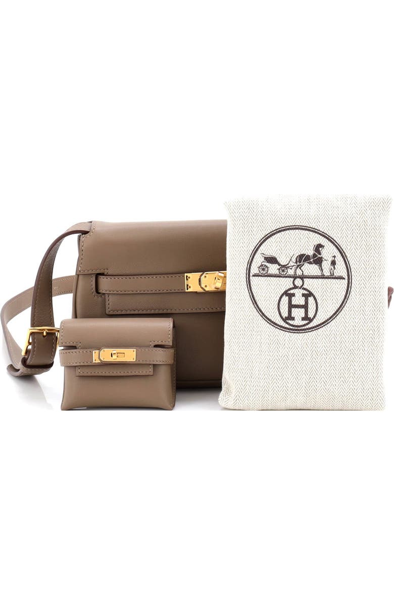 Pre-Owned Hermes Kelly Moove Bag Swift, Alternate, color, Etoupe