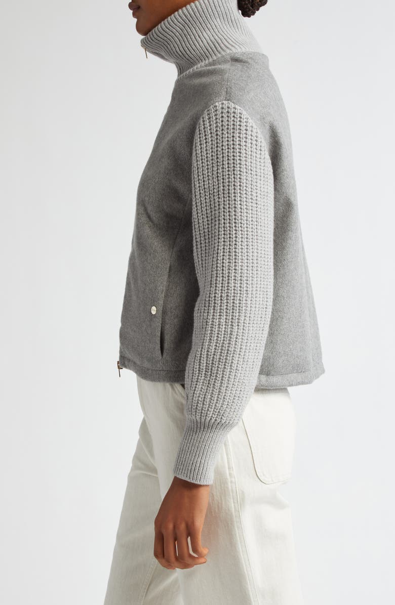 Herno Cashmere and Wool Shaker Stitch Jacket, Alternate, color,