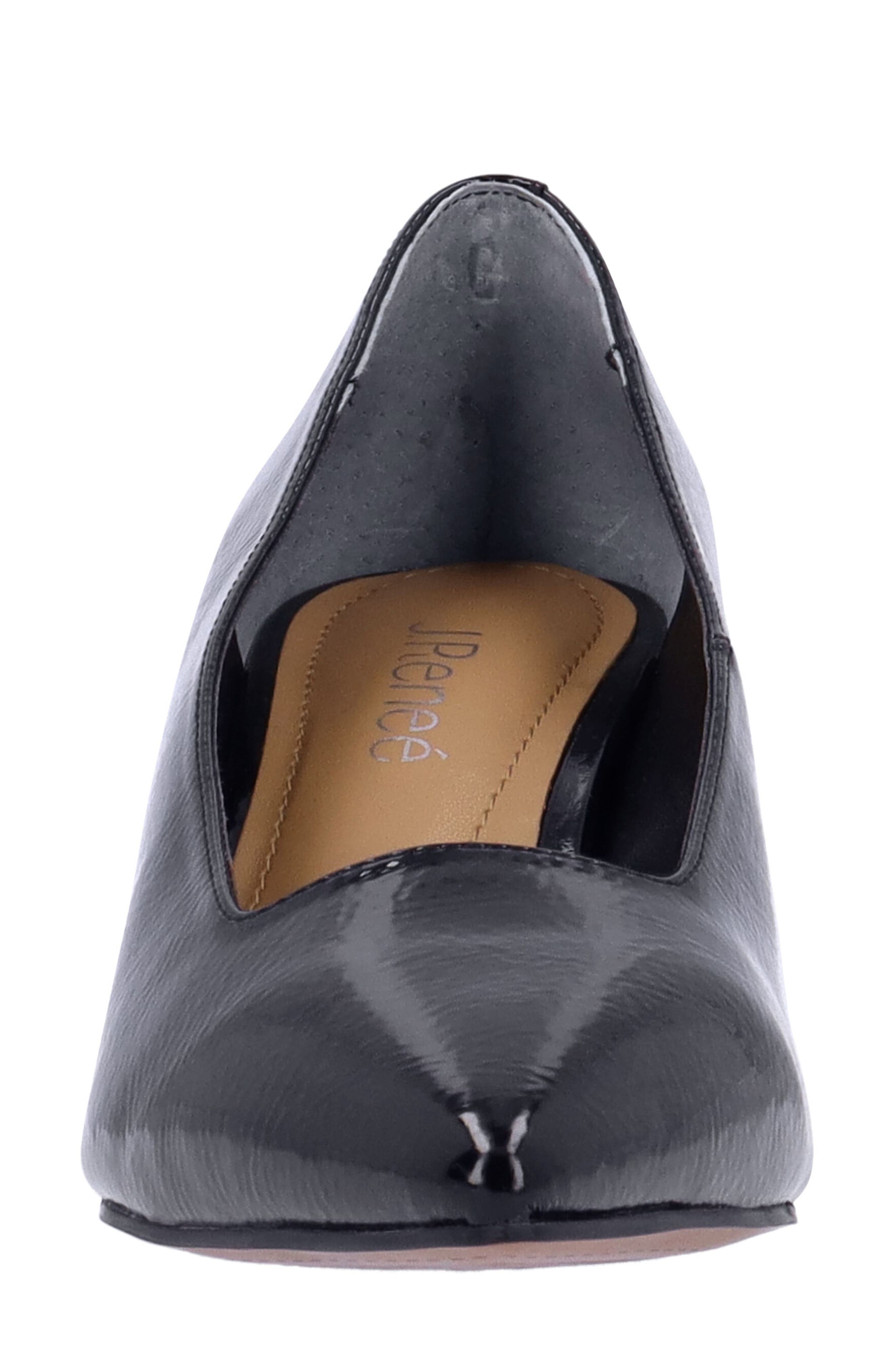 J. Reneé Anisha Pointed Toe Pump, Alternate, color, Black