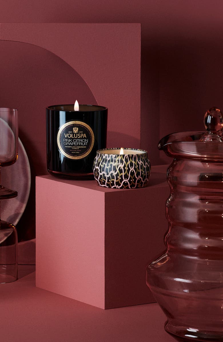 Voluspa Pink Citron Grapefruit Classic Candle, Alternate, color, Pink Citron