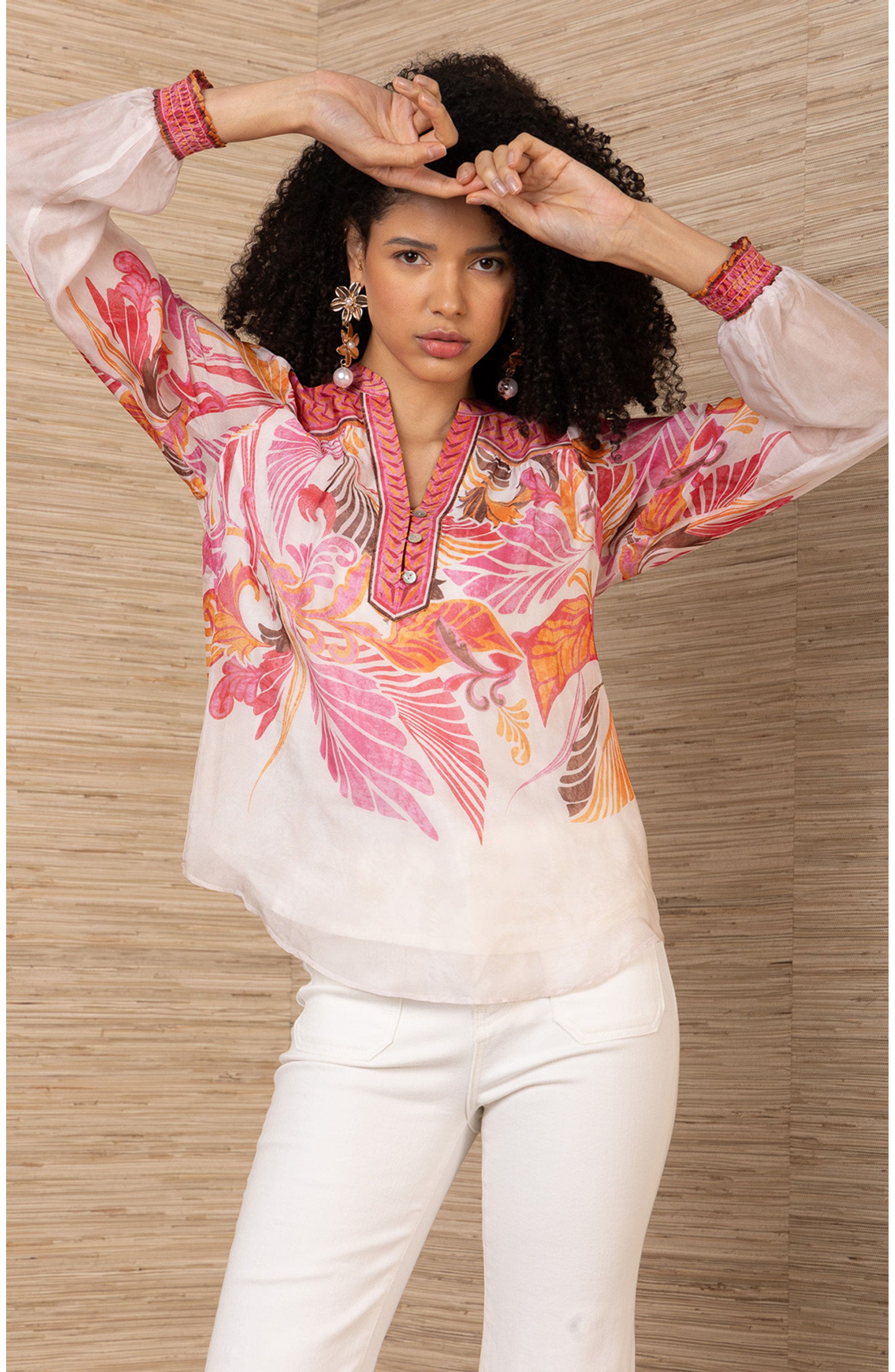 Delphine Chiffon Top - image 4