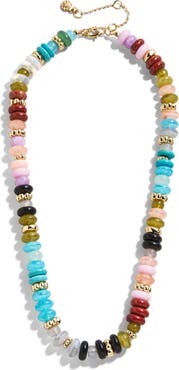 BaubleBar Mariel Semiprecious Bead Necklace