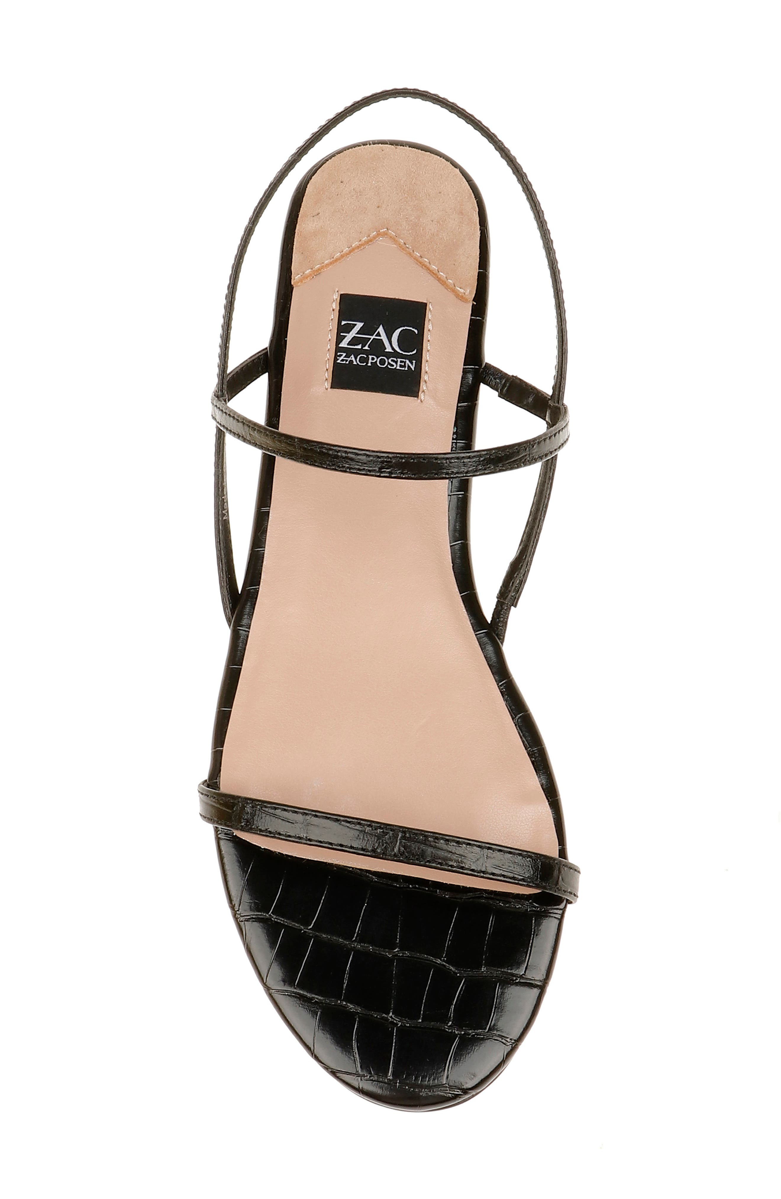 ZAC Zac Posen Sharon Flat Sandal, Alternate, color, 