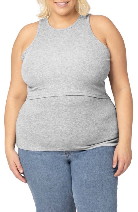 Racerback Maternity/Nursing Tank