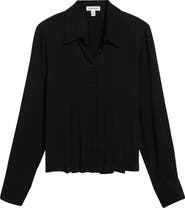 Nordstrom Tux Pleated Button-Up Shirt