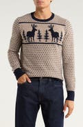 Brooks Brothers Archive Moose Scene Sweater