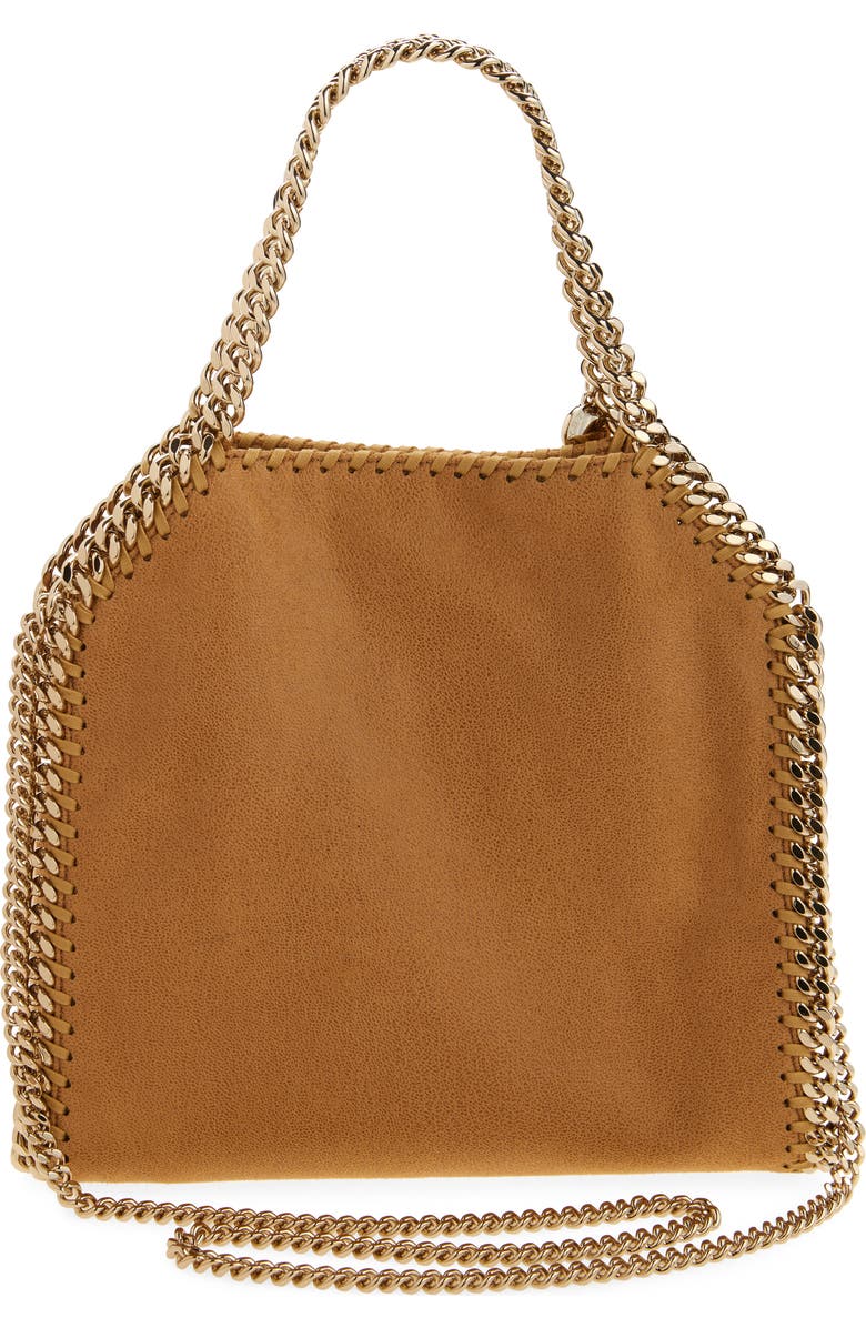 Stella McCartney Mini Falabella Shaggy Dear Faux Leather Tote, Alternate, color,