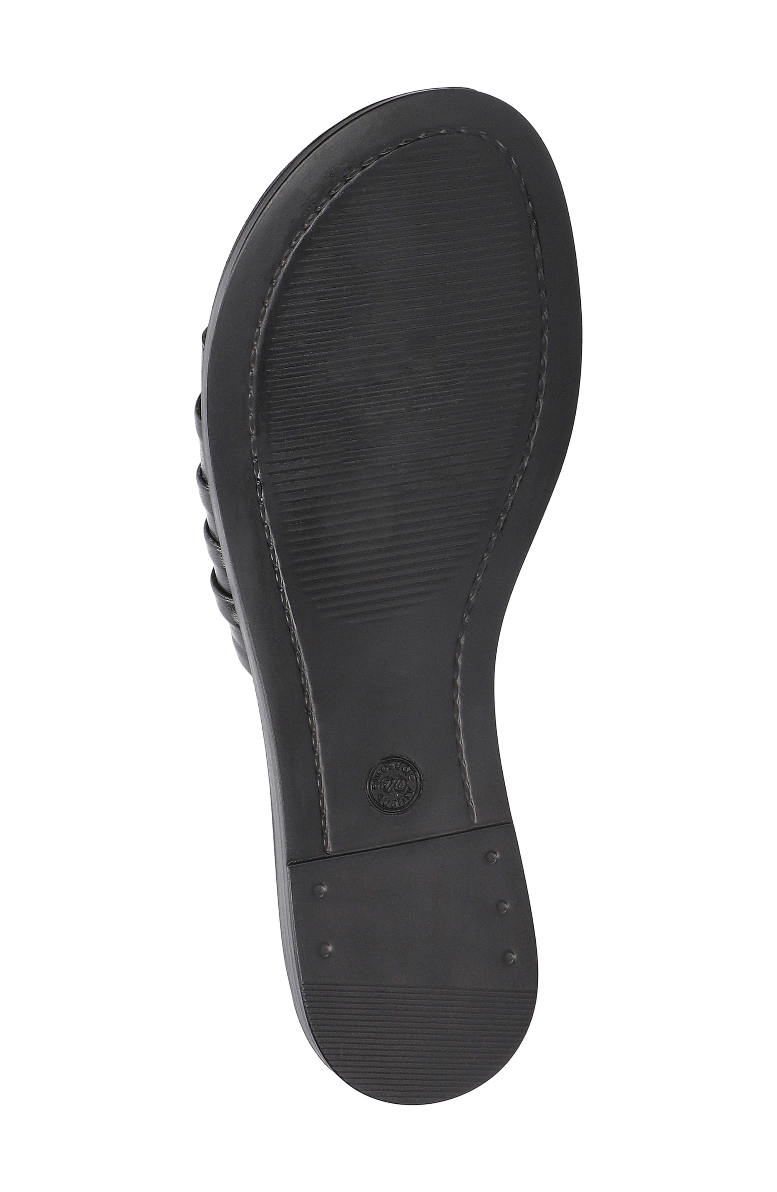 Bella Vita Rya-Italy Slide Sandal, Alternate, color, Black Italian Leather