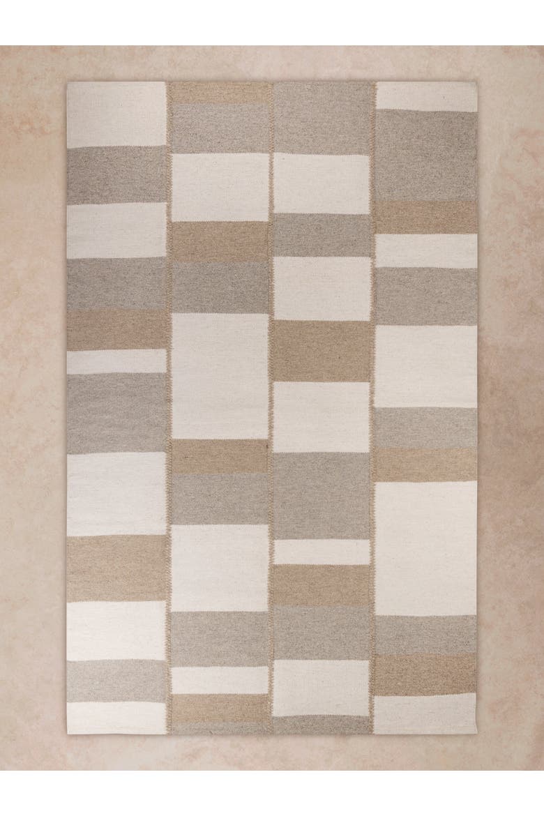 Sahara Wool Rug, Main, color, Beige