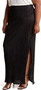 Renee C Plissé Maxi Skirt