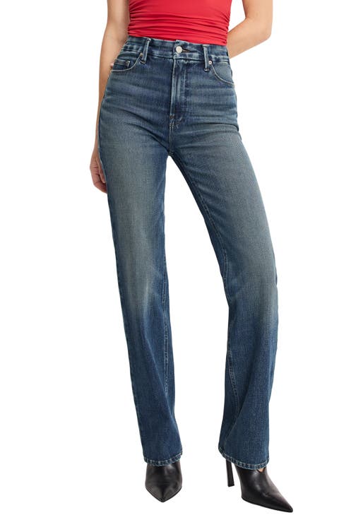 Soft-Tech Good True Relaxed Straight Leg Jeans (Indigo 1147) (Regular & Plus)