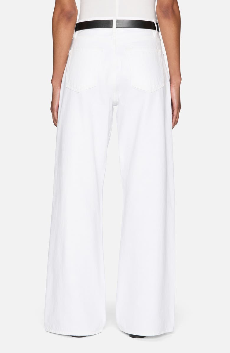 FRAME The Loose High Waist Wide Leg Jeans, Alternate, color, White