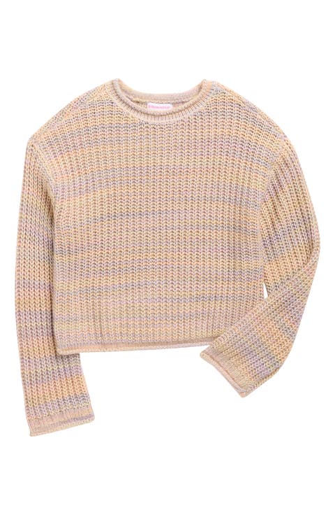 Kids' Marbled Knit Sweater (Big Kid)