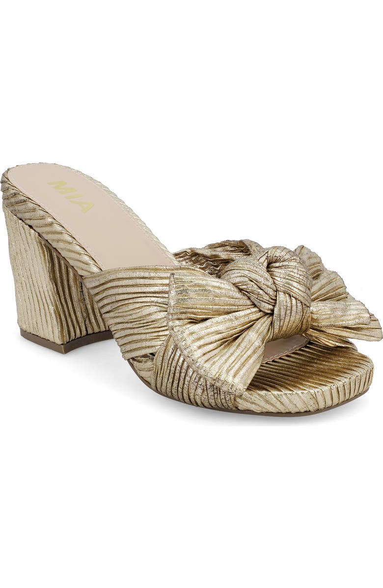 MIA Mechelle Slide Sandal, Main, color, Platinum