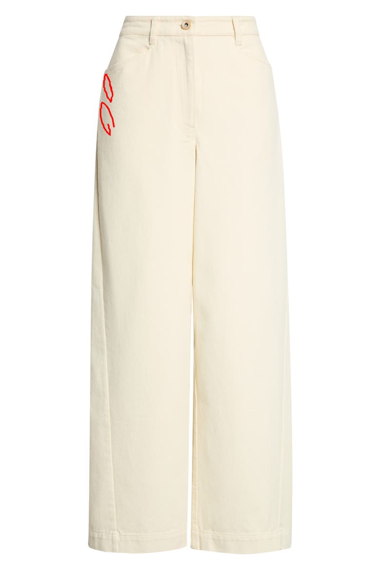 Ryder Straight Leg Jeans, Alternate, color, CREAM