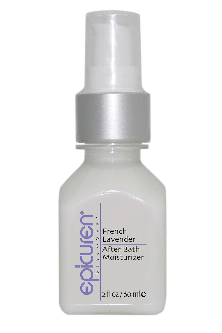After Bath Body Moisturizer 8oz, Main, color, French Lavender