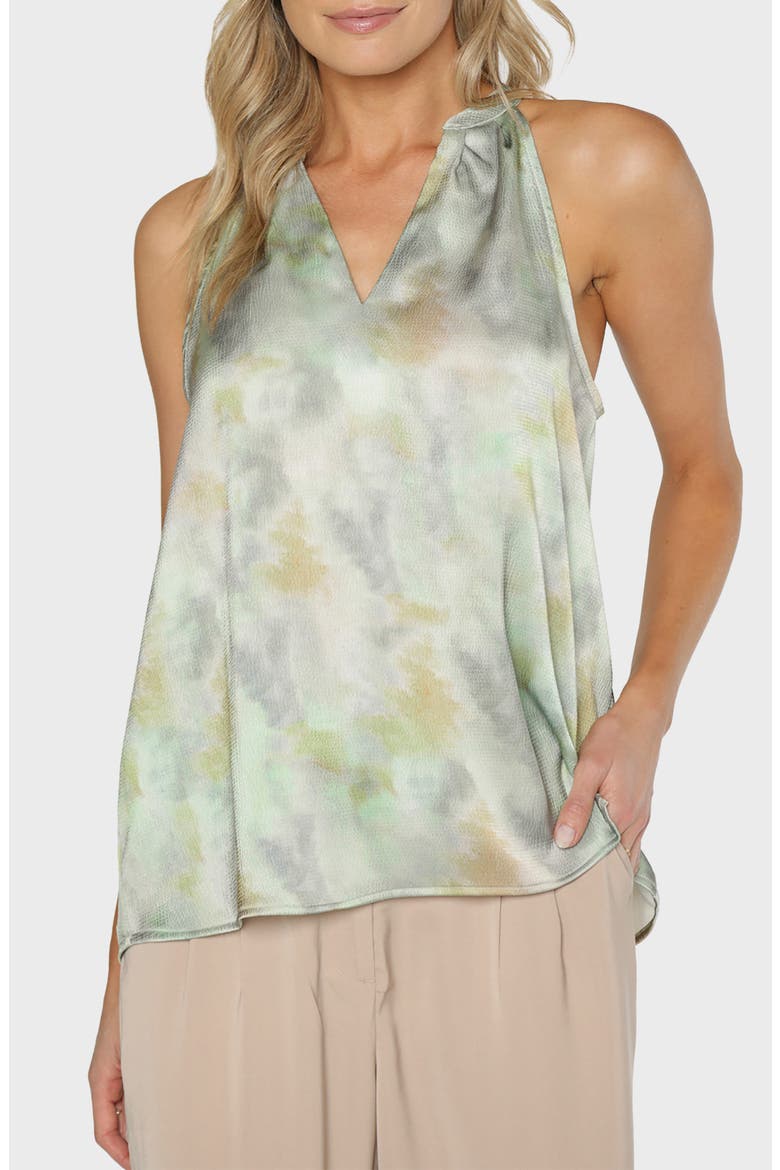 Lune Satin Tank, Main, color, MINT