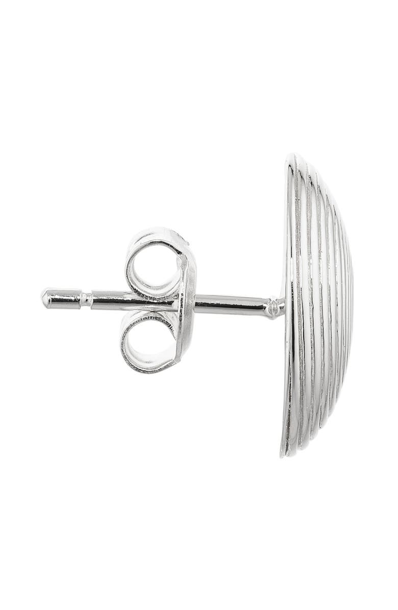 Lié Studio The Ella Stud Earrings, Alternate, color, Silver