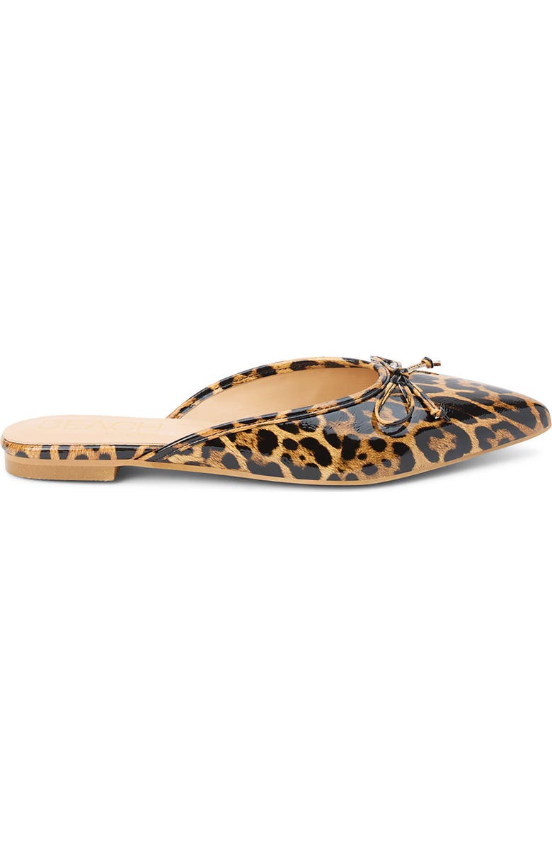 Matisse Reggie Pointed Toe Mule, Alternate, color, Leopard Print