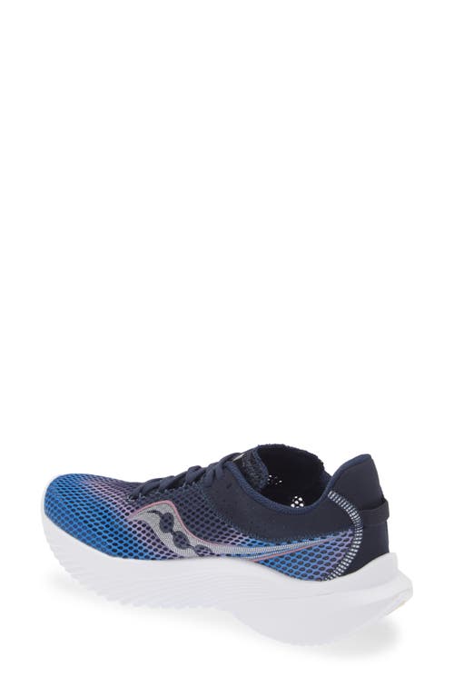 Saucony Kinvara 14 Running Shoe In Navy
