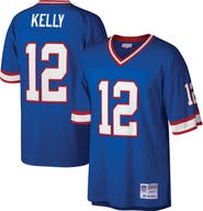 Mitchell & Ness Men's Mitchell & Ness Jim Kelly Royal Buffalo Bills Legacy Replica Jersey