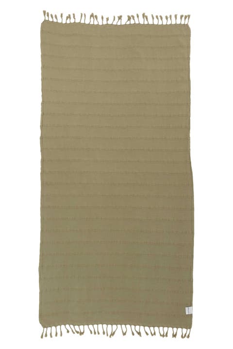 Stonewashed Organic Cotton Turkish Towel