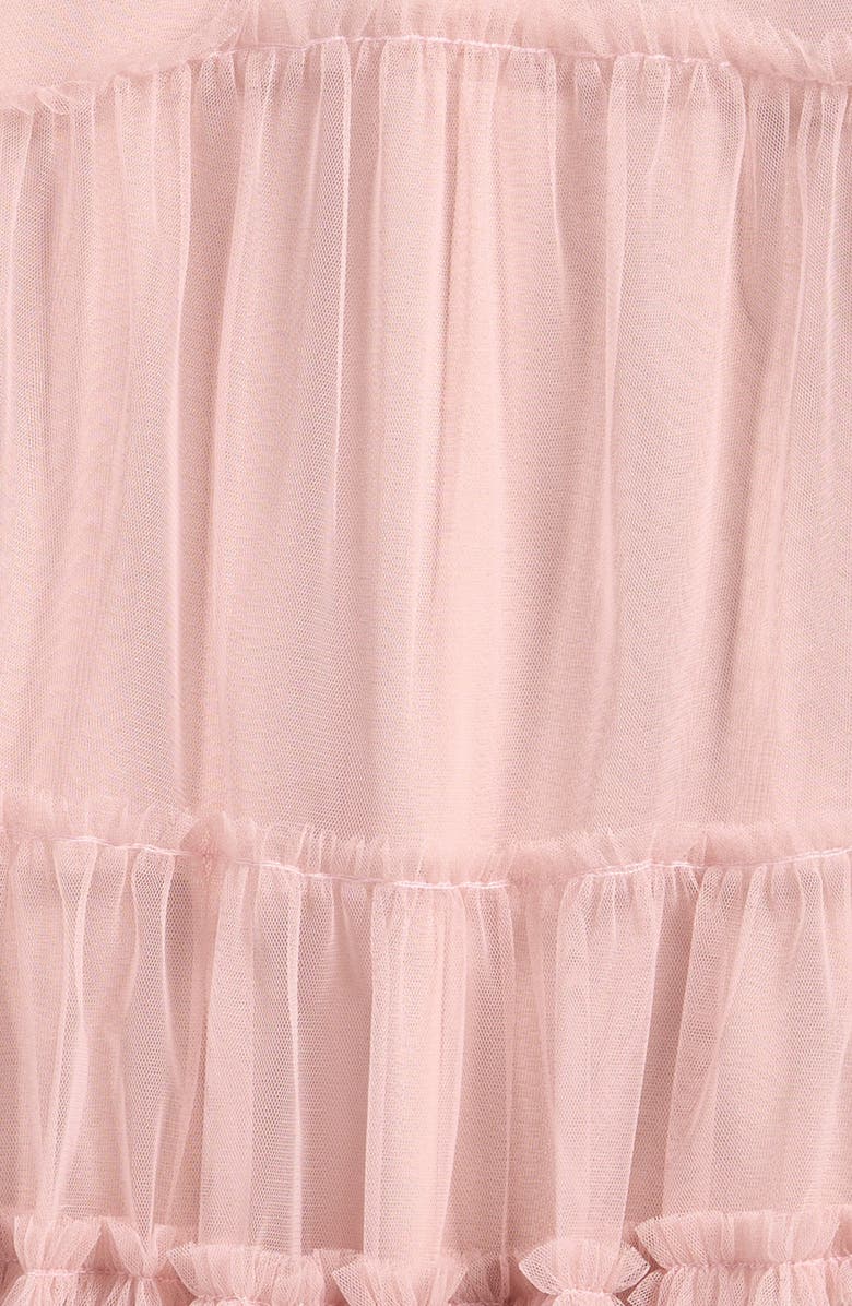 smALLSAINTS by ALLSAINTS Kids' Mesh Skirt T-Shirt Dress, Alternate, color, Pink