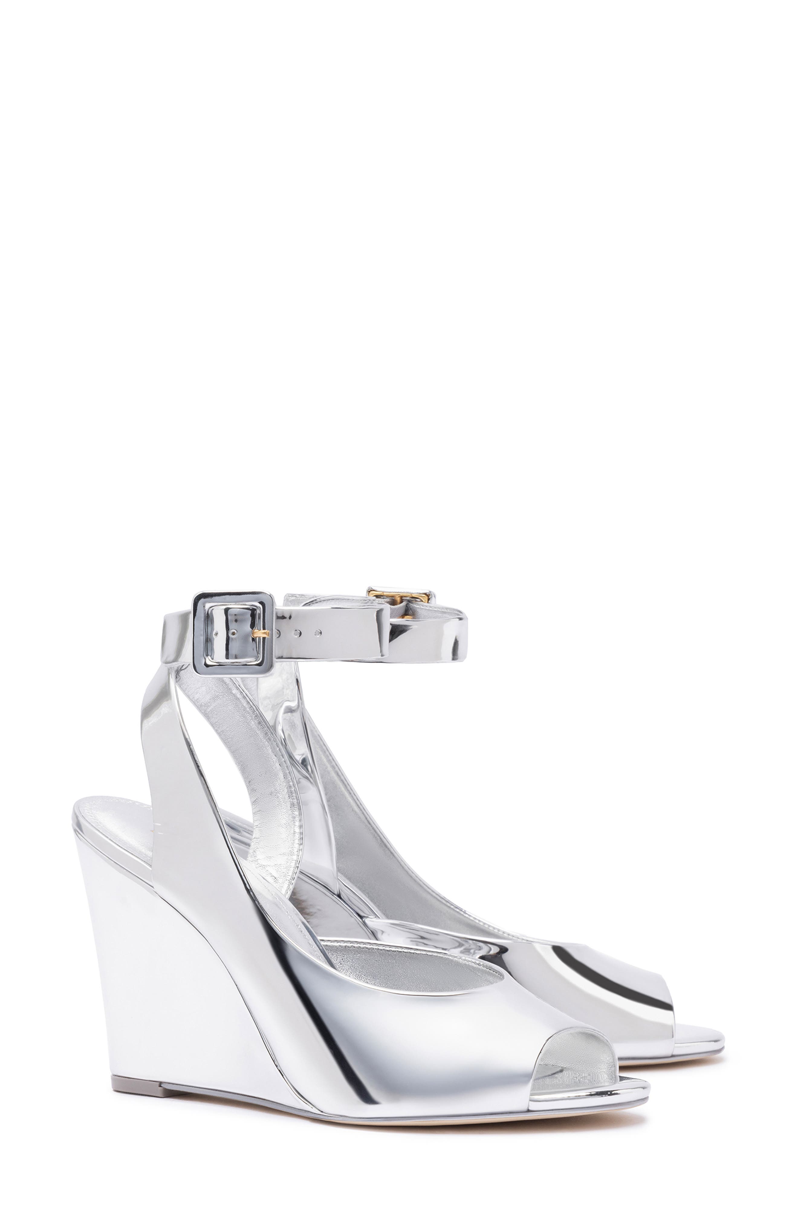 Larroudé x Deena Aljuhani Abdulaziz Wedge Sandal