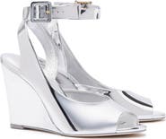 Larroudé x Deena Aljuhani Abdulaziz Wedge Sandal