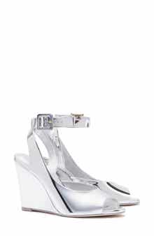 Larroudé x Deena Aljuhani Abdulaziz Wedge Sandal