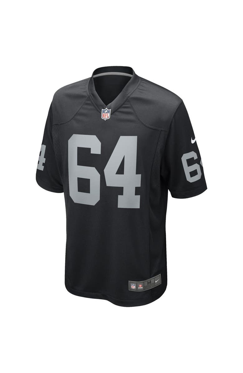 Nike Men's Nike Richie Incognito Black Las Vegas Raiders Game Jersey, Alternate, color, 