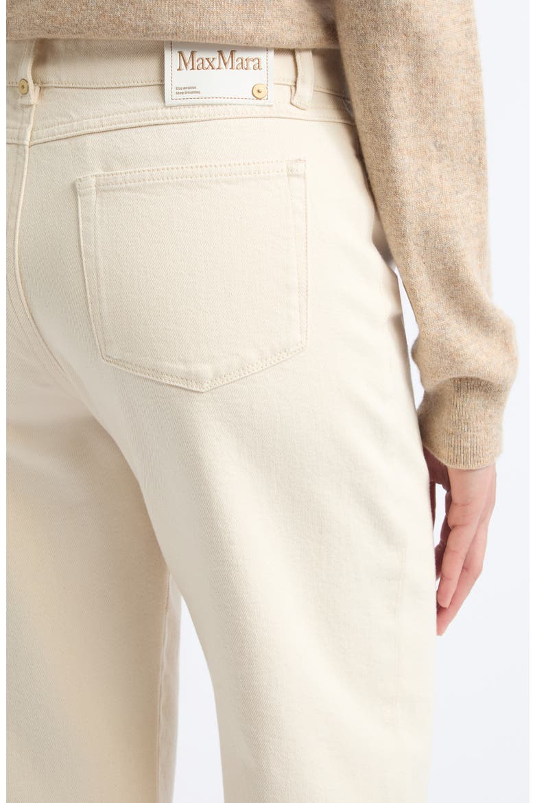 Virna Straight Leg Jeans, Alternate, color, NATURAL