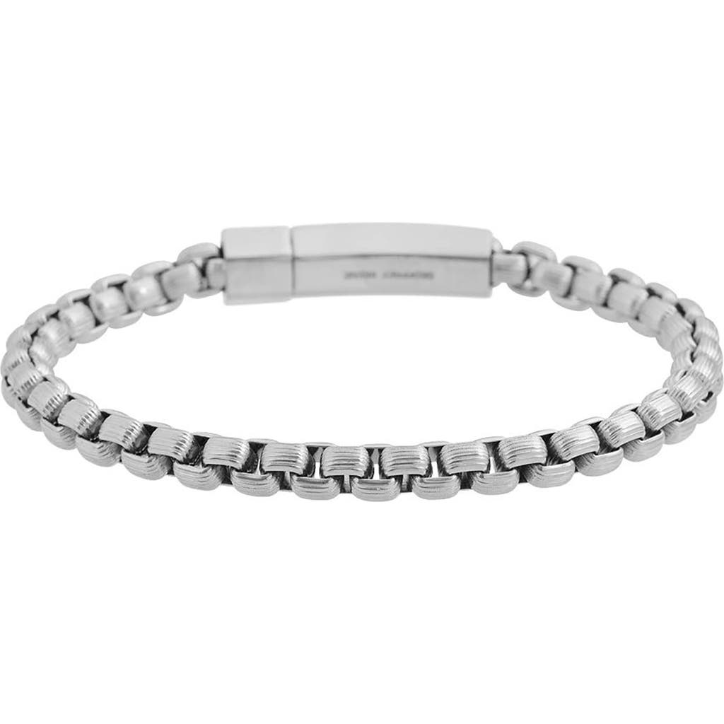 Geoffrey Beene Semiprecious Stone Curb Chain Bracelet