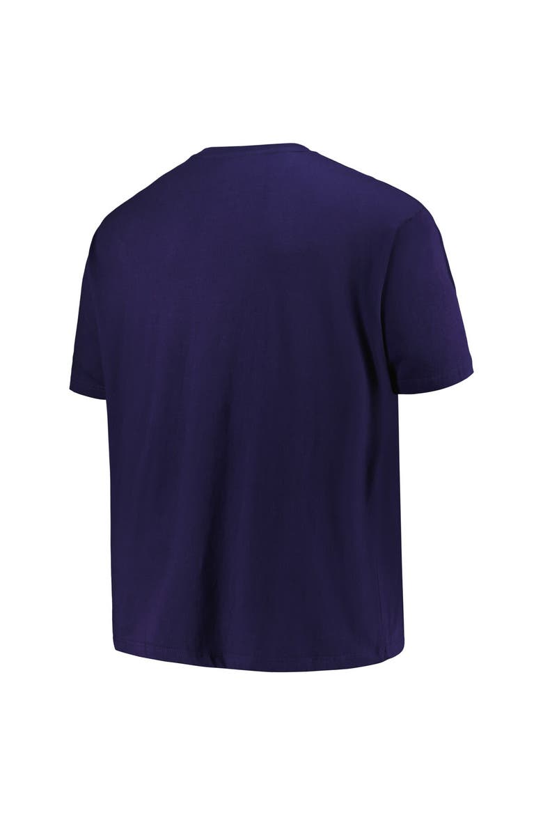 Men's Champion Navy Auburn Tigers Big & Tall Football Helmet T-Shirt, Alternate, color, Navy
