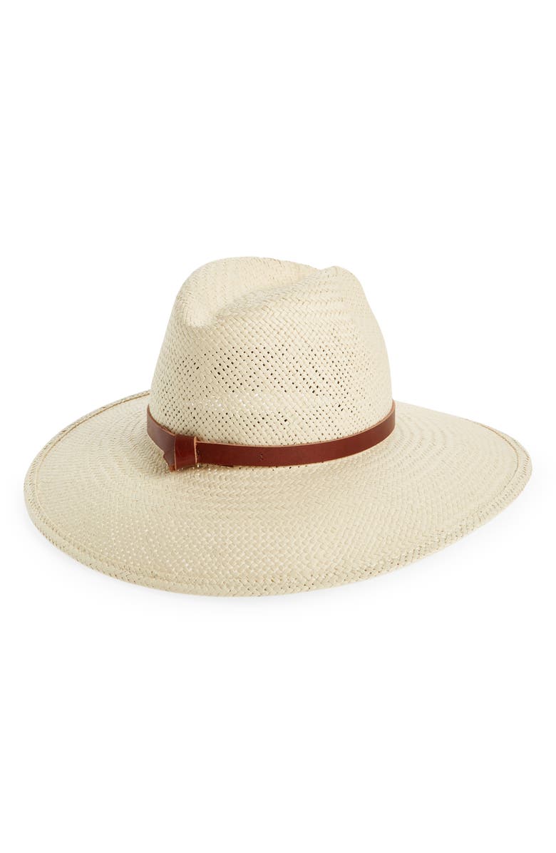 Janessa Leoné Judith Straw Hat, Alternate, color, Natural