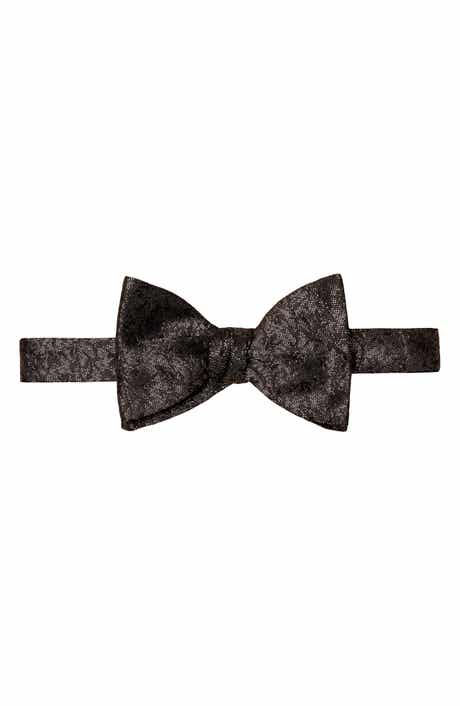 Eton Floral Silk Pre-Tied Bow Tie