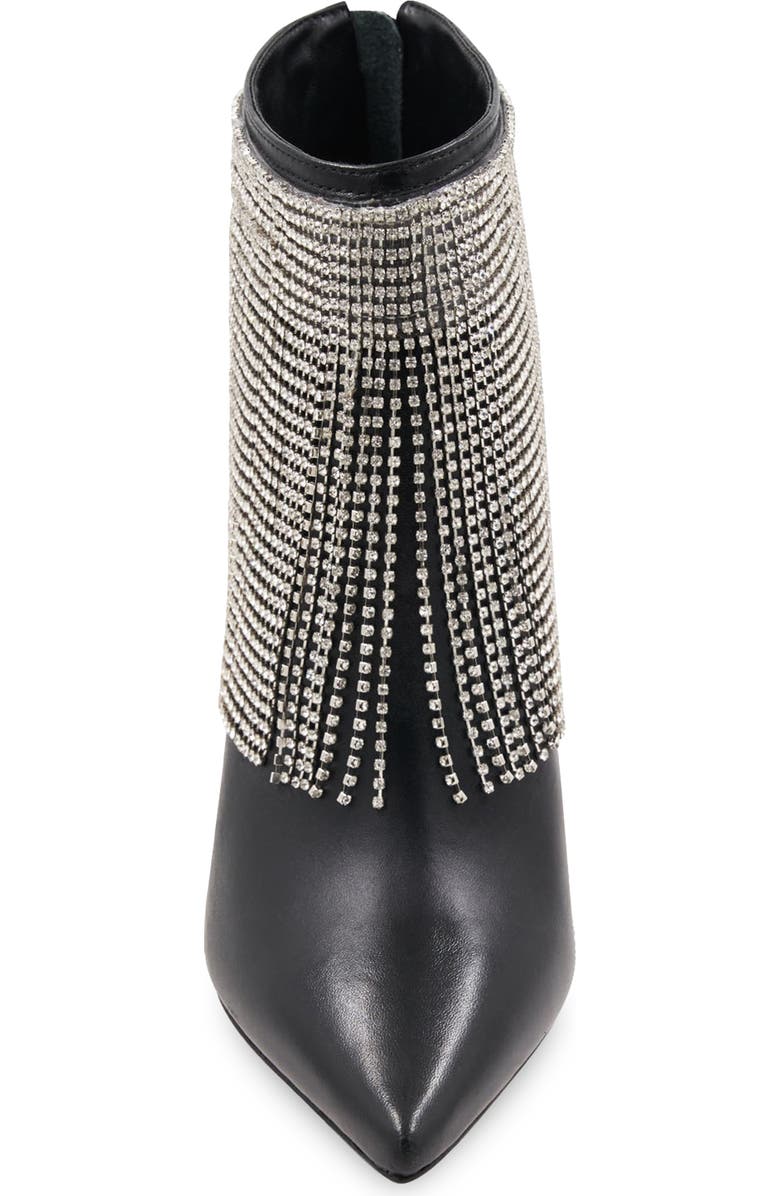 BCBGMAXAZRIA Tandi Fringe Pointed Toe Bootie, Alternate, color,