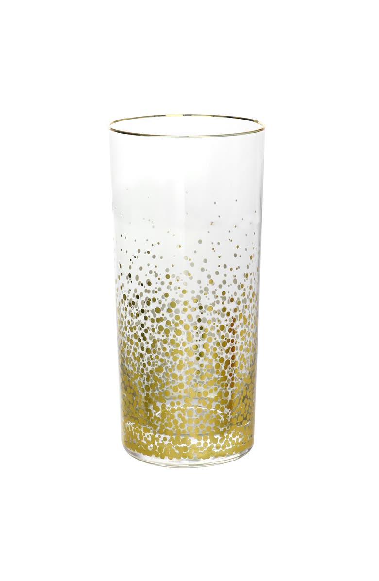 Laurie Gates California Designs Audrey Hill 6 Piece 16oz Glass Tumbler Set in Assorted Colors, Alternate, color, Assorted