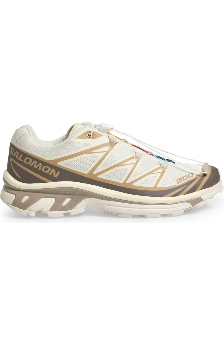 Salomon Gender Inclusive XT-6 Sneaker, Alternate, color, Vanilla Ice