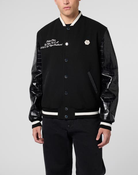 Varsity Bomber Cocco Sleeves Las Vegas Men