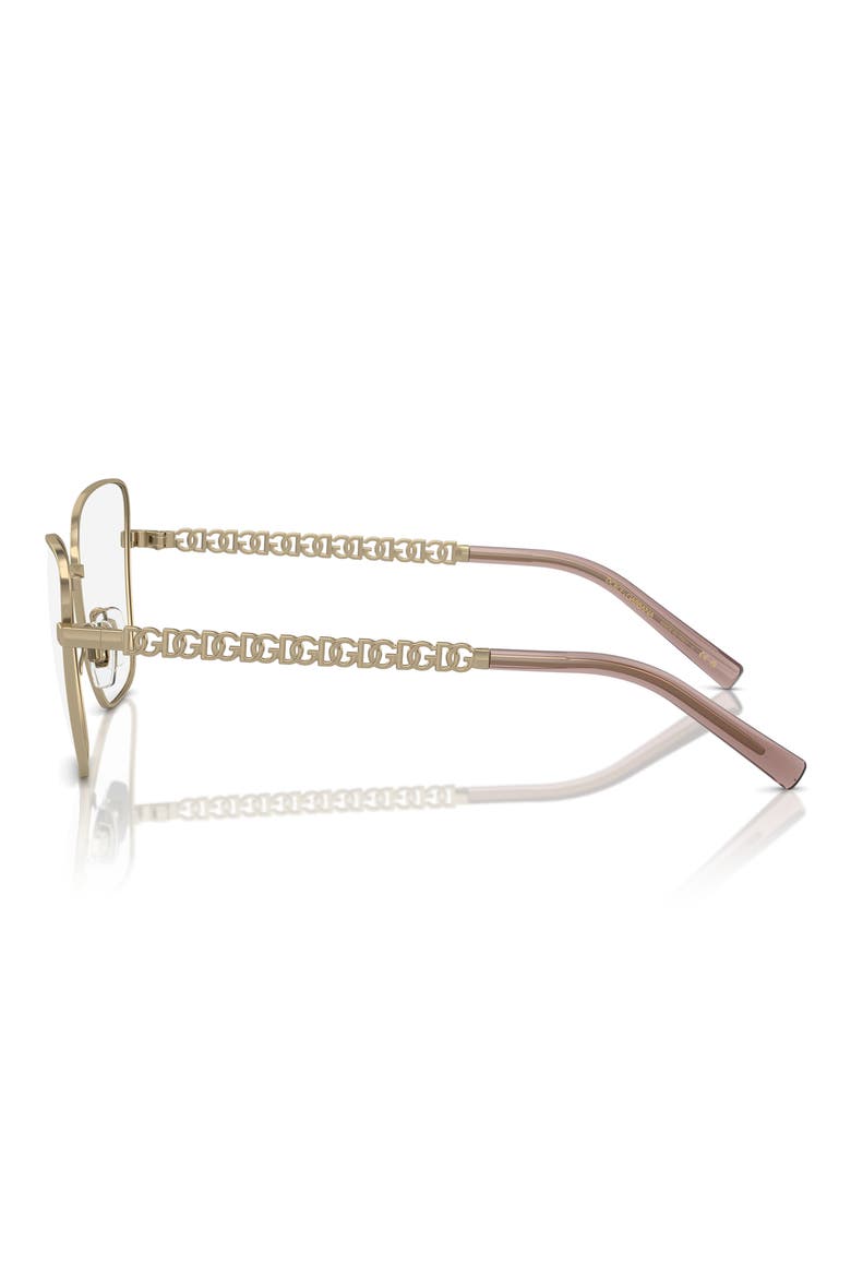 55mm Butterfly optical glasses, Alternate, color, LIGHT GOLD